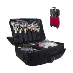 Cosmetica Koffer - Make-up Koffer Met Verstelbare Vakken - Visagie En Nagelstyliste Beauty Koffer - 40x30x14CM -Cosmetische Kortingen Winkel 1200x1200 3250