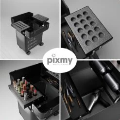 PIXMY® - MT130-S - Make Up Koffer - Cosmetica Koffer - DESIGN 20 PIXMY® - MT130-S - Make Up Koffer - Cosmetica Koffer - DESIGN -Cosmetische Kortingen Winkel 1200x1200 3268