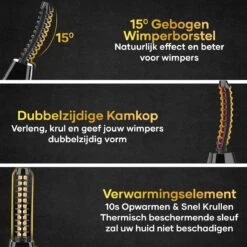 MoreWomen® Elektrische Wimperkruller - Wimperkruller - Verwarmd - Wimper Lift - Incl. Wimperborstel -Cosmetische Kortingen Winkel 1200x1200 3303