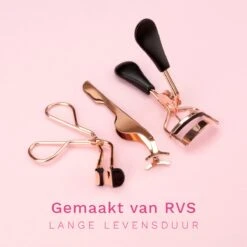 Wimperkruller Set – 5-delig – Met Wimperkruller, Wimperkruller Klein, Wimper Pincet, Wimper Borstel Met Kam, Spoolie - RVS – Rose Goud En Zwart -Cosmetische Kortingen Winkel 1200x1200 3309