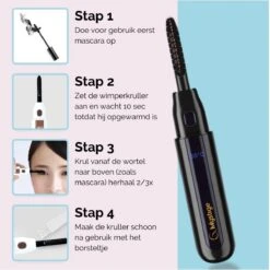 3-Delige Elektrische Wimperkruller Set – Incl. Wimperserum & Wimperborstel – Wimperlifting Set – Lash Lift – Lange, Gekrulde En Volle Wimpers – Eyelash Curler 13 3-Delige Elektrische Wimperkruller Set – Incl. Wimperserum & Wimperborstel – Wimperlifting Set – Lash Lift – Lange, Gekrulde En Volle Wimpers – Eyelash Curler -Cosmetische Kortingen Winkel 1200x1200 3317