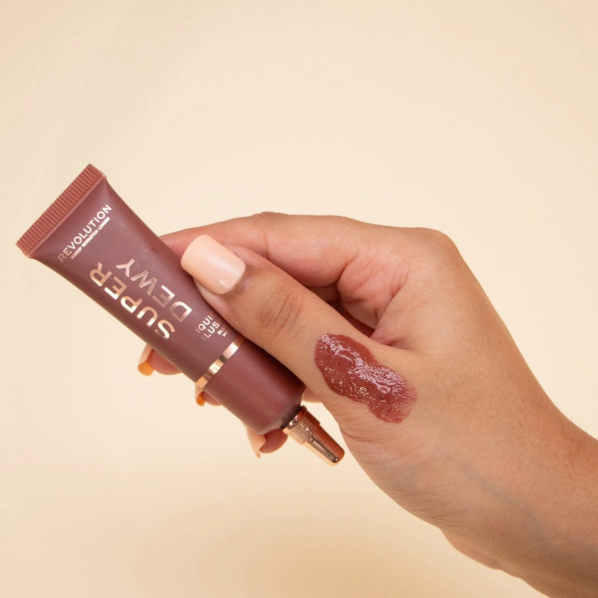 Makeup Revolution - Superdewy Liquid Blusher - Blush Me Up 4 Makeup Revolution - Superdewy Liquid Blusher - Blush Me Up - Afbeelding 2