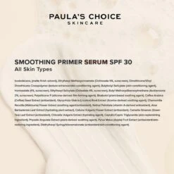 Paula's Choice Smoothing Primer Serum SPF 30 - Perfecte Make-up Basis - Alle Huidtypen - 30 Ml 7 Paula's Choice Smoothing Primer Serum SPF 30 - Perfecte Make-up Basis - Alle Huidtypen - 30 Ml -Cosmetische Kortingen Winkel 1200x1200 42