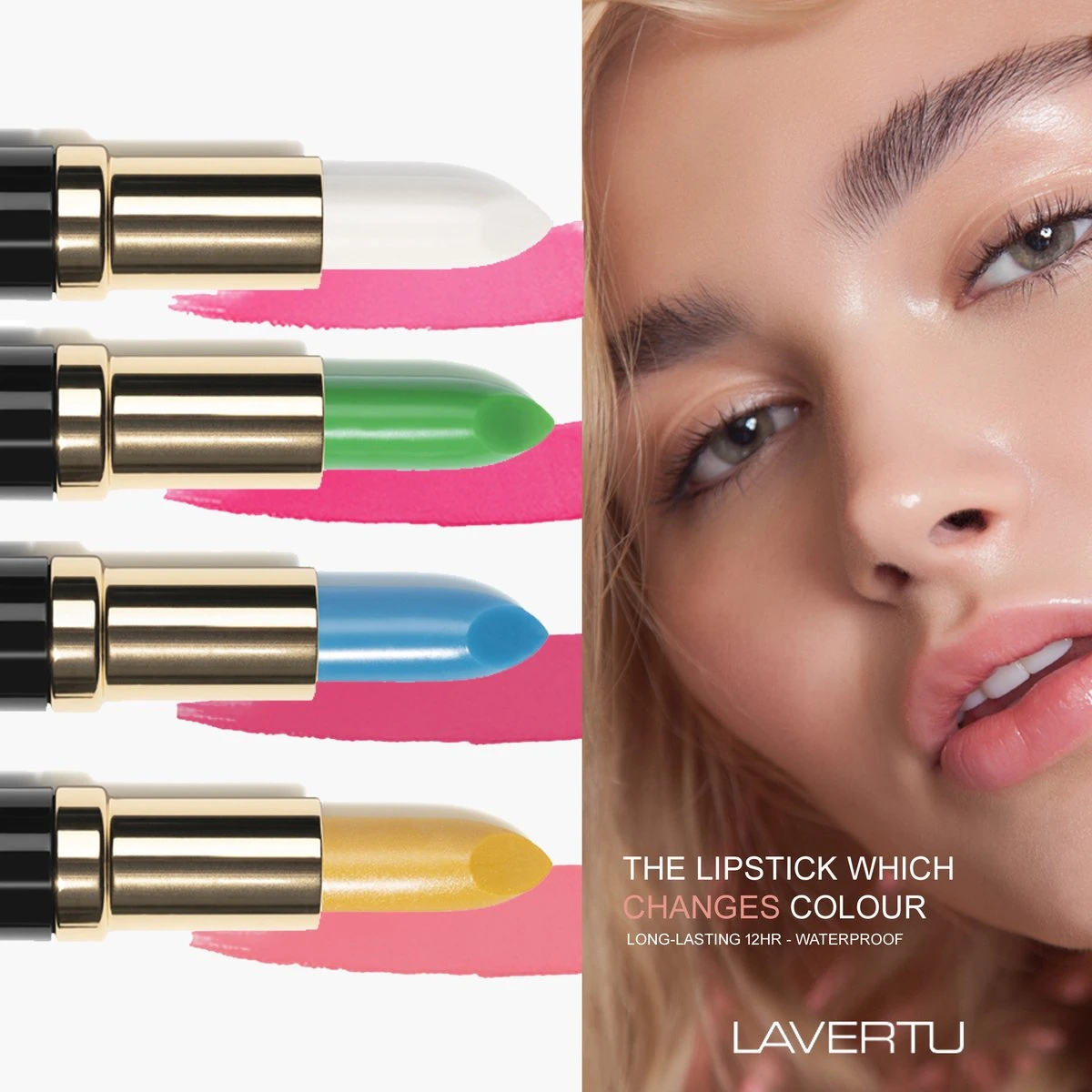 Lavertu Lipstick Excellent Geel 4 Lavertu Lipstick Excellent Geel - Afbeelding 2