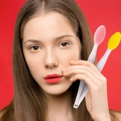 Merkloos Lip Scrub Borstel Set 4-delig - Mee Eters Verwijderen – Gezichtsreiniger – Gezichtsborstel Blackhead Remover -Cosmetische Kortingen Winkel 1200x1200 804