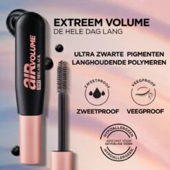 L'Oréal Paris Air Volume 30H Mega Black Mascara - 9,4ml -Cosmetische Kortingen Winkel 1200x1200 869