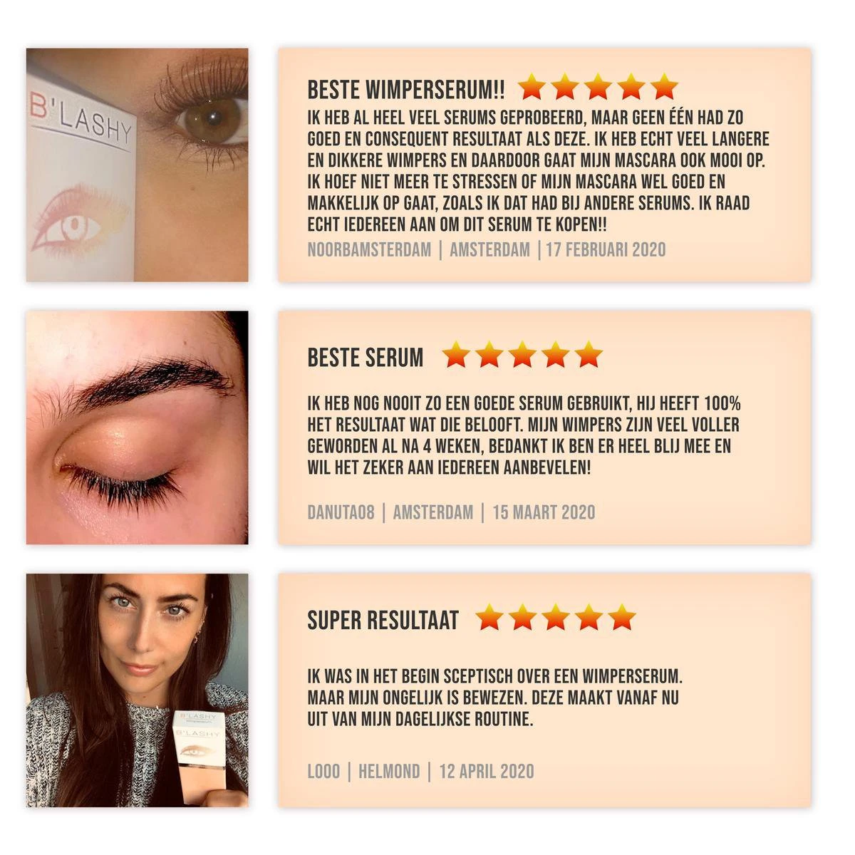 B’LASHY® Wimperserum - Wimper Groeimiddel - Wimper Serum Voor Sterke, Lange En Volle Wimpers - 5 Ml 7 B’LASHY® Wimperserum - Wimper Groeimiddel - Wimper Serum Voor Sterke, Lange En Volle Wimpers - 5 Ml - Afbeelding 5