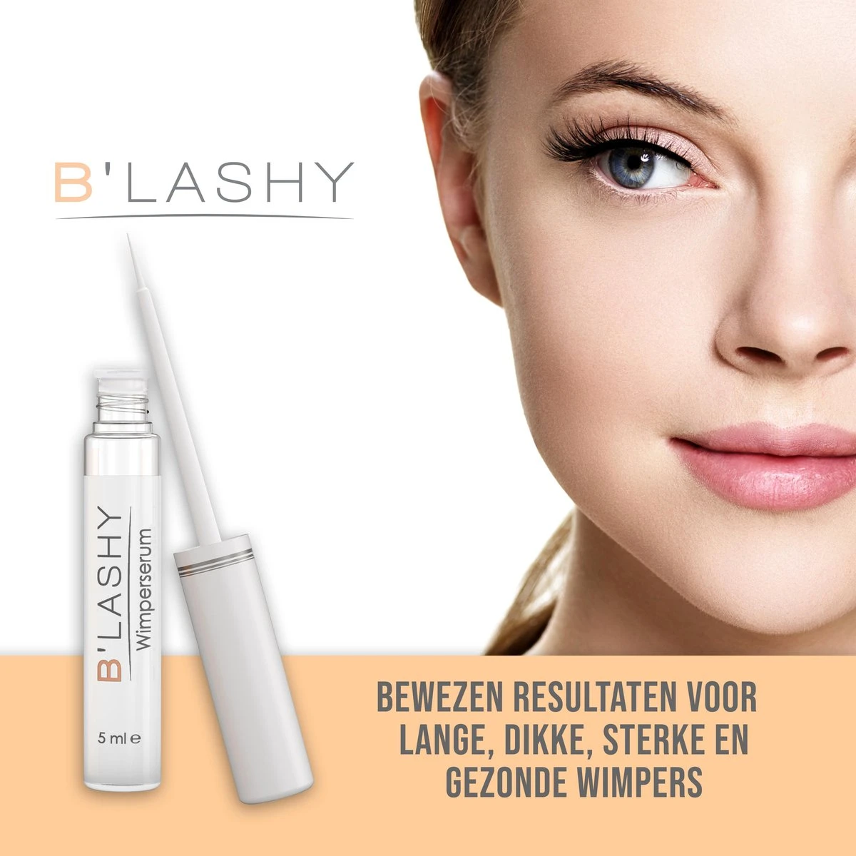 B’LASHY® Wimperserum - Wimper Groeimiddel - Wimper Serum Voor Sterke, Lange En Volle Wimpers - 5 Ml 14 B’LASHY® Wimperserum - Wimper Groeimiddel - Wimper Serum Voor Sterke, Lange En Volle Wimpers - 5 Ml - Afbeelding 12