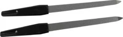 Nagelvijlen Van Metaal Verpakt Per 2 Stuks Zwart