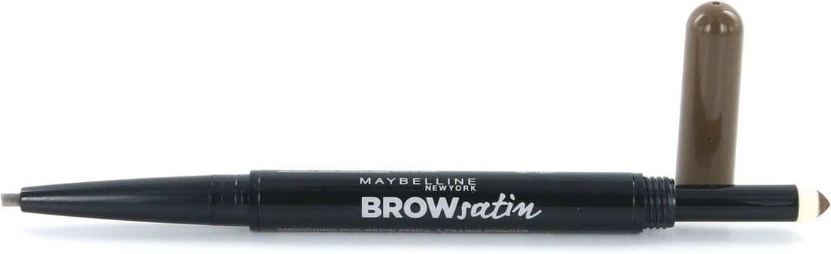 Maybelline Brow Satin Duo - 02 Medium Brown - Bruin - Wenkbrauwpotlood En Poeder 7 Maybelline Brow Satin Duo - 02 Medium Brown - Bruin - Wenkbrauwpotlood En Poeder - Afbeelding 5