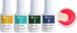 Navulset Flesjes Dippoeder Dipping Powder Activator Basecoat Topcoat Brush Saver Dippn 10 Navulset Flesjes Dippoeder Dipping Powder Activator Basecoat Topcoat Brush Saver Dippn -Cosmetische Kortingen Winkel 1200x517 2