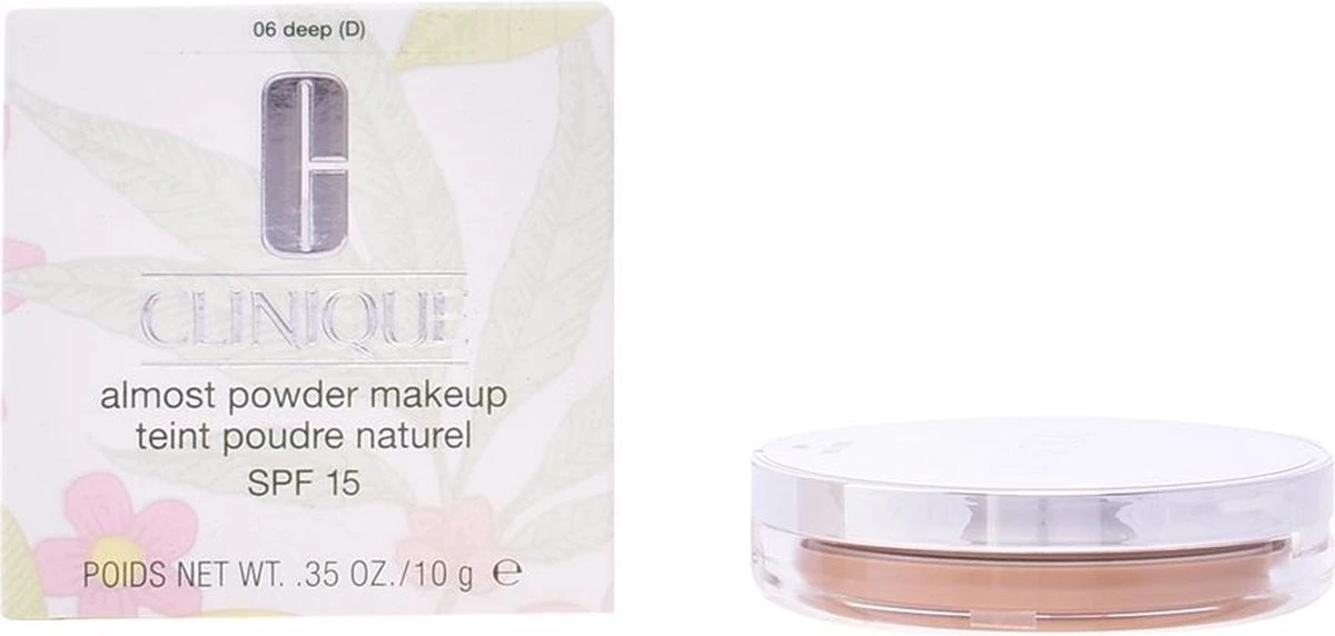 Clinique Almost Powder SPF 15 - Deep - Make-uppoeder 7 Clinique Almost Powder SPF 15 - Deep - Make-uppoeder - Afbeelding 5