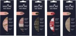 Herome Nail Wraps Starterkit Deluxe - 5 Verschillende Ontwerpen - 5x20 Stickers - Incl. Top Coat 4ml 16 Herome Nail Wraps Starterkit Deluxe - 5 Verschillende Ontwerpen - 5x20 Stickers - Incl. Top Coat 4ml -Cosmetische Kortingen Winkel 1200x579 2
