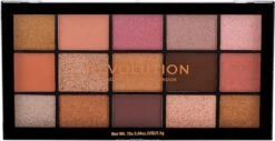 Makeup Revolution Re-loaded Palette - Fundamental - Oogschaduw Palette - 15 Kleuren -Cosmetische Kortingen Winkel 1200x617