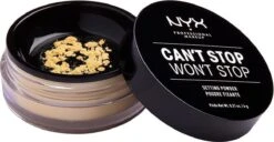 NYX Professional Makeup Can't Stop Won't Stop Setting Powder - Banana CSWSSP06 - Powder - 6 Gr -Cosmetische Kortingen Winkel 1200x624
