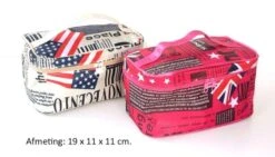 Rojafit Budget Soft Mini Beautycase Afmeting: 19 X 11 X 11cm.- Ecru -Cosmetische Kortingen Winkel 1200x685 2