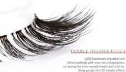 EMEDA 3D Nepwimpers – 10 Paar - Natuurlijke Valse Wimpers - Make-Up Eyelashes -Cosmetische Kortingen Winkel 1200x685