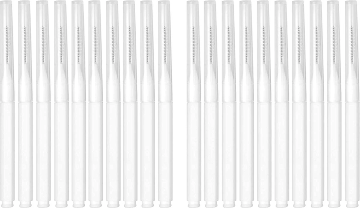 Clavier Micro Borstels Voor Wenkbrauw En Wimper Lifting Wit 20st. 4 Clavier Micro Borstels Voor Wenkbrauw En Wimper Lifting Wit 20st. - Afbeelding 2