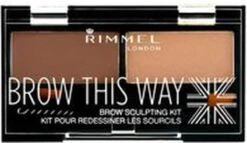 Rimmel London Brow This Way Brow Sculpting Kit - 003 Dark Brown -Cosmetische Kortingen Winkel 1200x695 2