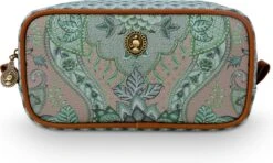Pip Studio Make-up Tas - Kyoto Festival - Groen - 20x10.5x7.5cm