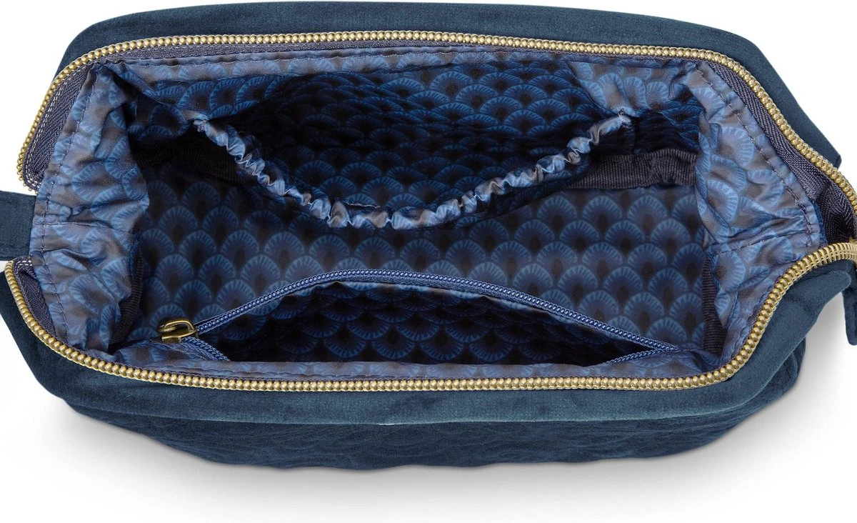 Pip Studio Velvet Quiltey Days - Make-up Tas 5 Pip Studio Velvet Quiltey Days - Make-up Tas - Afbeelding 3
