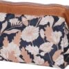Fako Fashion® - Make-up Tasje - Kleine Make-up Tas - Etui - 18x9x13cm - Bloemen Donkerblauw -Cosmetische Kortingen Winkel 1200x733 1