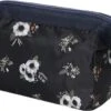 Fako Fashion® - Make-up Tasje - Kleine Make-up Tas - Etui - 18x9x13cm - Bloemen Donkerblauw -Cosmetische Kortingen Winkel 1200x743 3