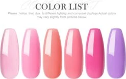 Polygel- 6 KLEUREN SET - 15 ML - Polygel Kit - Polygel Nagels - Polygel Kleuren -Cosmetische Kortingen Winkel 1200x756 2