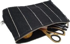 ANNA NERA Fairtrade Etui - Make Up Tasje - Juf Cadeau - Toilettasje - Toiletry Bag Jute M Black 300-030 -Cosmetische Kortingen Winkel 1200x757 3