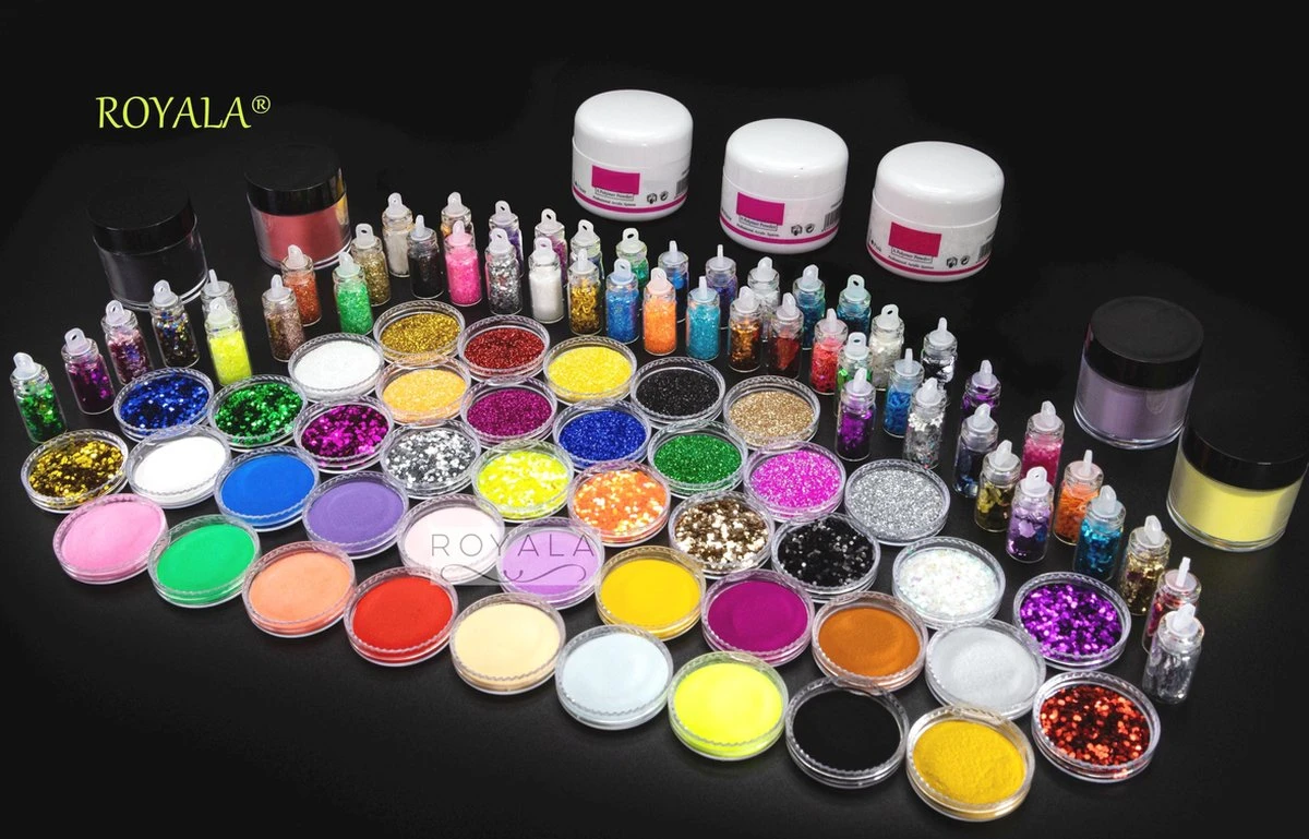Royala - Acrylnagels Starters Pakket Large|L| 125 Delig | 94 Colors | Acryl Nagels Set | Acryl Starter Kit | Nail Art Pakket | 500 Franse Nageltips | Manicure Set Voor Nail Art Kit | Nagel Decoratie | Acryl Poeder | Acryl Vloeistof | Monomeer 5 Royala - Acrylnagels Starters Pakket Large|L| 125 Delig | 94 Colors | Acryl Nagels Set | Acryl Starter Kit | Nail Art Pakket | 500 Franse Nageltips | Manicure Set Voor Nail Art Kit | Nagel Decoratie | Acryl Poeder | Acryl Vloeistof | Monomeer - Afbeelding 3