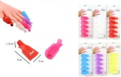 Nagellak Remover Clips | Nagelclips | 10 Stuks | Alles Kleuren -Cosmetische Kortingen Winkel 1200x770 3