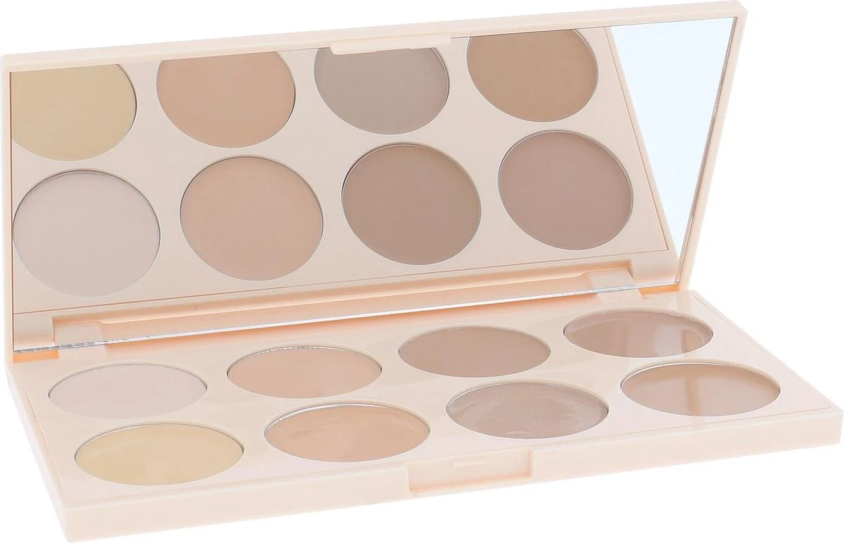 Makeup Revolution Pro HD Camouflage Cream Concealer Palette - Light 4 Makeup Revolution Pro HD Camouflage Cream Concealer Palette - Light - Afbeelding 2