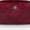 Pip Studio Make-up Tas - Velvet Quiltey Days - Rood - 19x12x8.5cm -Cosmetische Kortingen Winkel 1200x776 4
