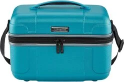 Travelite Vector Beauty Case Turquoise -Cosmetische Kortingen Winkel 1200x796 1