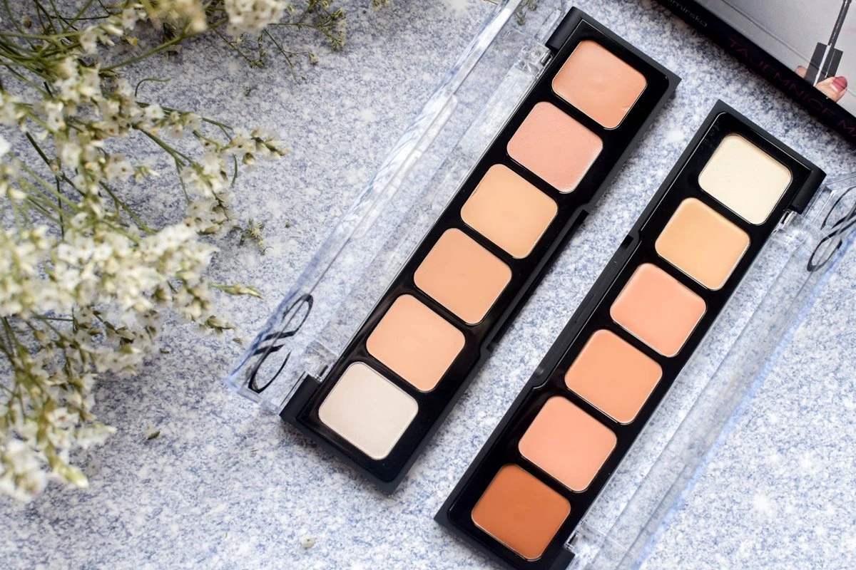 Concealer Palet 02 Medium To Dark - Golden Rose Camoufleren Contouren 6 Concealer Palet 02 Medium To Dark - Golden Rose Camoufleren Contouren - Afbeelding 4