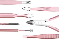 ⭐ATV PERFECTUM Luxe 18-delige - Manicure Set - Met Lederen Opbergetui - Manicureset - Nagelschaartje - Manicuresetje -Cosmetische Kortingen Winkel 1200x801 5