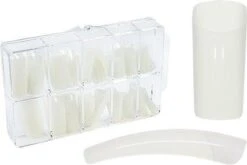 Merkloos Nageltips Set Naturel - Acryl Nagels En Gelnagels - 100 Stuks