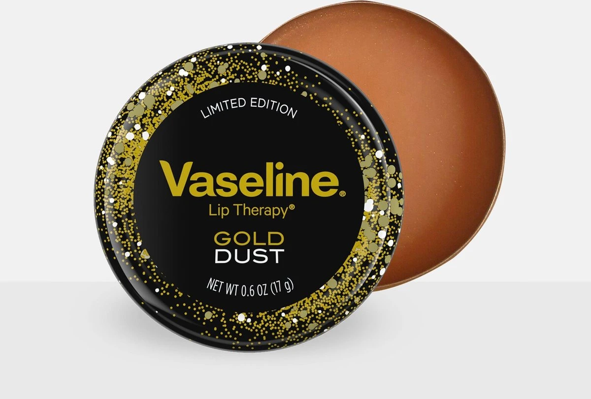 Vaseline® Vaseline Little Treasure Gold Dust Lipbalm Cadeauset 5 Vaseline® Vaseline Little Treasure Gold Dust Lipbalm Cadeauset - Afbeelding 3