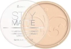 Rimmel London Stay Matte Pressed Powder - 001 Transparent - Powder -Cosmetische Kortingen Winkel 1200x821