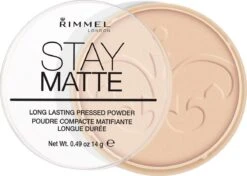 Rimmel London Stay Matte Pressed Powder - 003 Peach Glow -Cosmetische Kortingen Winkel 1200x853 1