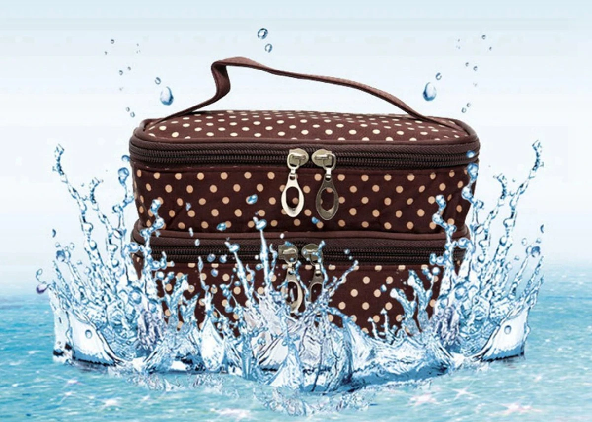 BukkitBow - Cosmetica Reis Tas - Make Up Tas Met Spiegel - Make Up Organizer - Zwart 5 BukkitBow - Cosmetica Reis Tas - Make Up Tas Met Spiegel - Make Up Organizer - Zwart - Afbeelding 3