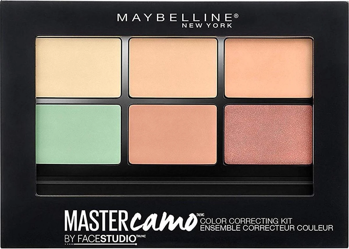 Maybelline - Master Camo Palette - 2 Medium - Concealer Palette 6 Maybelline - Master Camo Palette - 2 Medium - Concealer Palette - Afbeelding 4