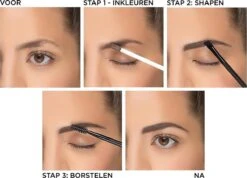 L’Oréal Paris Unbelieva Brow Wenkbrauwgel - 109 Ebony - Donker Bruin - Waterproof - 3.4 Ml -Cosmetische Kortingen Winkel 1200x865 4
