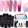 Elvi Polygel Nagels Kit - 6x15 Perfecte Polygel Kleuren Voor De Feestdagen- Nagelverlenging - Polyacryl UV Nagellak-Quick Extension Set- Polygel Color Changing Red-Pink-Polygel Starterspakket- UV Base & Top Coat-Slip Solution-100 Nagel Tips- 1 Elvi Polygel Nagels Kit - 6x15 Perfecte Polygel Kleuren Voor De Feestdagen- Nagelverlenging - Polyacryl UV Nagellak-Quick Extension Set- Polygel Color Changing Red-Pink-Polygel Starterspakket- UV Base & Top Coat-Slip Solution-100 Nagel Tips- -Cosmetische Kortingen Winkel 1200x867 3