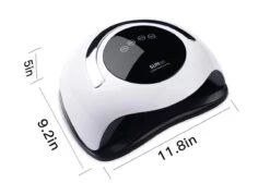Nageldroger 120 Watt LED UV Inclusief Manicure- Pedicure Set - Professioneel - Nagel Lamp LED - Professionele Nageldroger - Ledlamp - Gel Nagellak - Gelpolish - Gel Nagels - Builder Gel - Acryl -Cosmetische Kortingen Winkel 1200x870 1