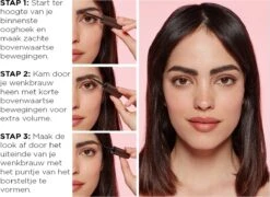 L’Oréal Paris Brow Artist Plumper Wenkbrauwmascara - 04 Dark Brunett -Cosmetische Kortingen Winkel 1200x875 2