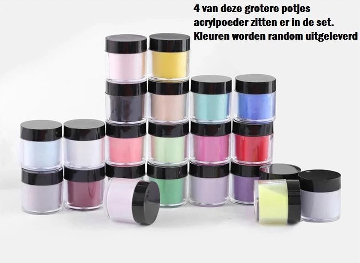 Royala - Acrylnagels Starters Pakket Large|L| 125 Delig | 94 Colors | Acryl Nagels Set | Acryl Starter Kit | Nail Art Pakket | 500 Franse Nageltips | Manicure Set Voor Nail Art Kit | Nagel Decoratie | Acryl Poeder | Acryl Vloeistof | Monomeer 9 Royala - Acrylnagels Starters Pakket Large|L| 125 Delig | 94 Colors | Acryl Nagels Set | Acryl Starter Kit | Nail Art Pakket | 500 Franse Nageltips | Manicure Set Voor Nail Art Kit | Nagel Decoratie | Acryl Poeder | Acryl Vloeistof | Monomeer - Afbeelding 7