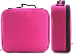 Cosmetica Koffer - Make-up Koffer Met Verstelbare Vakken - Visagie En Nagelstyliste Beauty Koffer - 26x23x9CM - Roze -Cosmetische Kortingen Winkel 1200x883 9