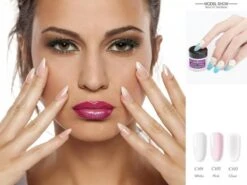Acrylnagels Set | Nail Art | Liquid MMA Free | Wit, Roze & Transparant -Cosmetische Kortingen Winkel 1200x900 24