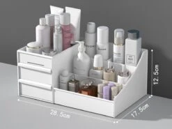 Make-Up Organizer - Cosmetica - Opbergdoos - Wit - Nagellak - Creme - Sieraden - Pennenbakje - Bureau - Organizers - Make Up 11 Make-Up Organizer - Cosmetica - Opbergdoos - Wit - Nagellak - Creme - Sieraden - Pennenbakje - Bureau - Organizers - Make Up -Cosmetische Kortingen Winkel 1200x901 13